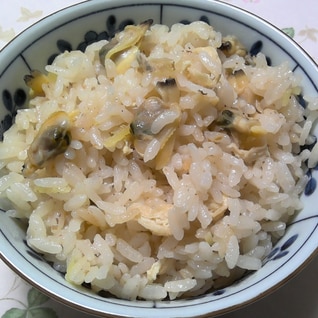 あさりのむき身（冷凍）で簡単！あさりの炊き込みご飯